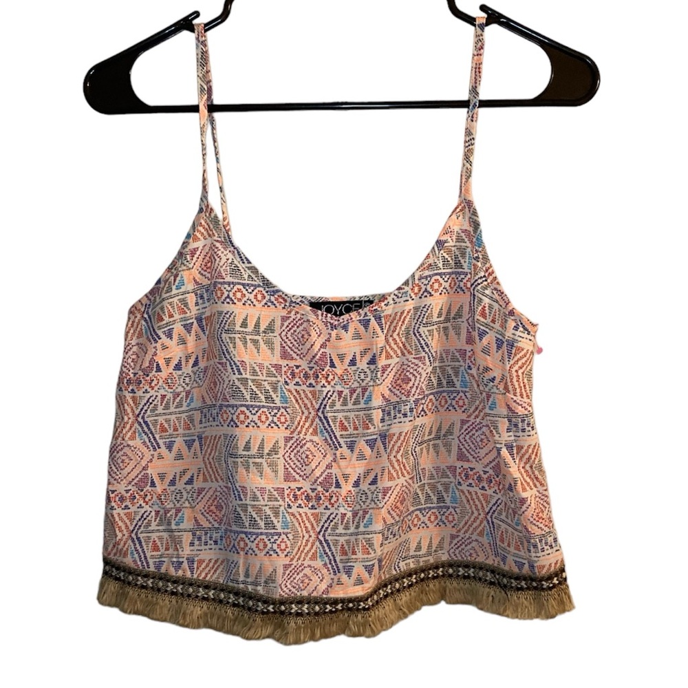 Tribal crop top